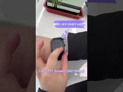 Le poignet de LW82pro Bluetooth Smartwatch avec la configuration IP68 d'appel imperméabilisent