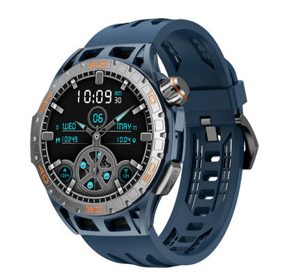 400mAh Battery Outdoor Sports Smart Watch With Rotating Knob BT Calls Function