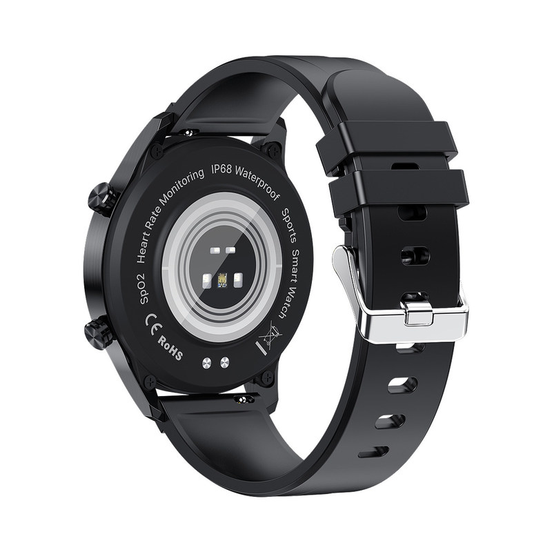 240x240 TFT Mobile Watch In Circle Shape , Zinc Alloy Health Monitoring Smart Watch