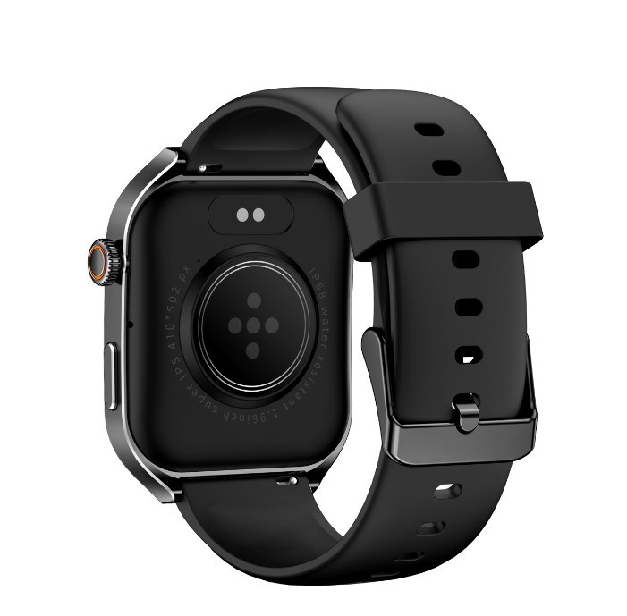 270mAh Round Shape Smart Watch With AMOLED Display Music Control Rotating Crown