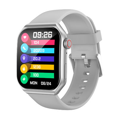Linwear AMOLED BT appelle le bouton tournant de Smartwatch bouton en aluminium