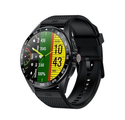 Vêtements de lin LA45 ECG Ronde Face Smart Watch Femmes Glucose dans le sang